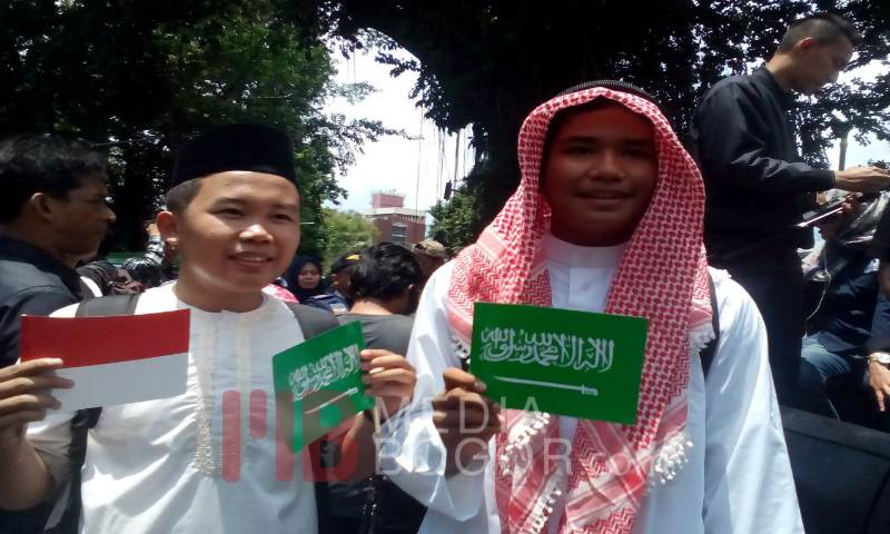 Sambut Raja Arab, Siswa Ini Dijuluki Raja Arabnya Indonesia