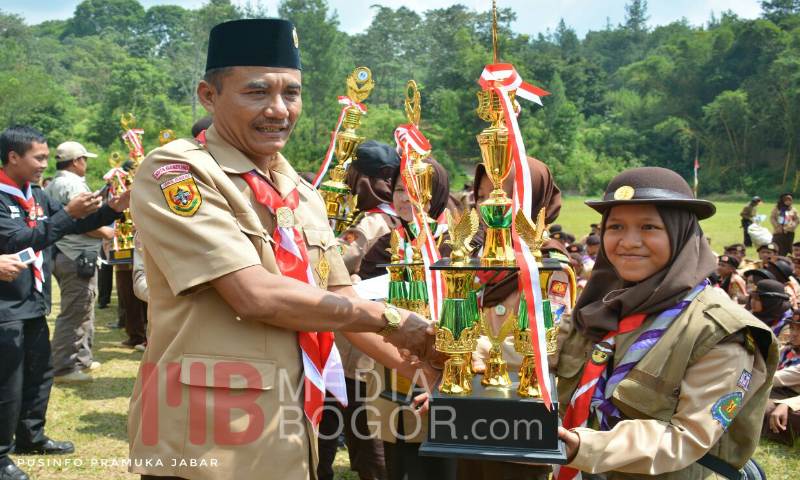 Pramuka Kota Bogor Raih Juara Tiga PPM Jabar