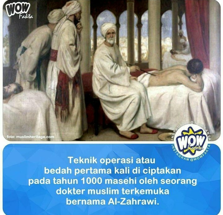 Wow Ternyata Penemu  Teknik  Bedah Pertama Adalah  Orang 