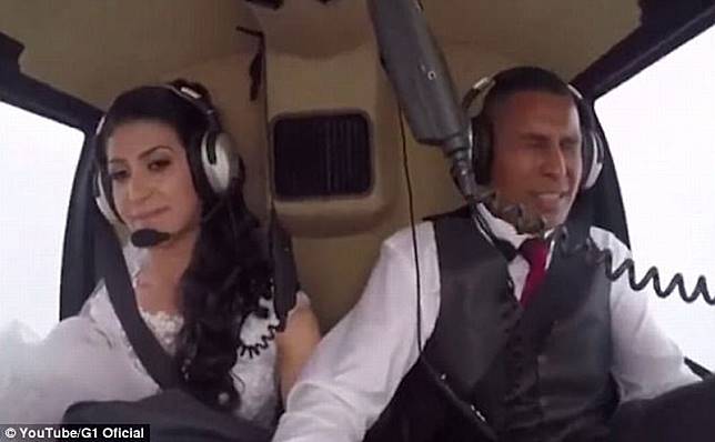 Ngeri ! Ini Dia Detik – Detik Jatuhnya Helicopter Pembawa Calon Pengantin