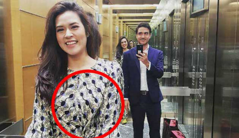Raisa Sempat Pakai Baju Motif Sperma, Warganet:Kode Nih