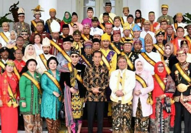 Pertemuan Jokowi Dengan Raja, Sultan Se-Indonesia di Istana Bogor