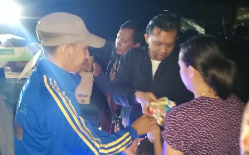 Tanggap Bencana, PWI Kota Bogor Salurkan Bantuan