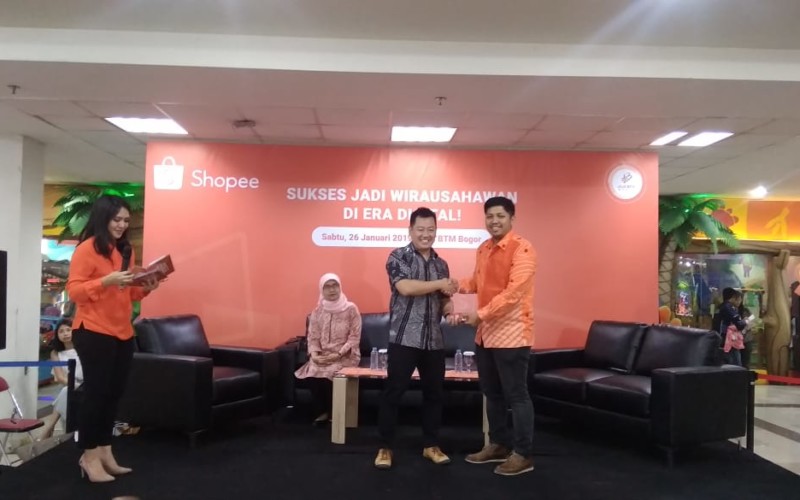 Mall BTM Menggaet Shopee Membawa UKM Bogor ke Tingkat Nusantara