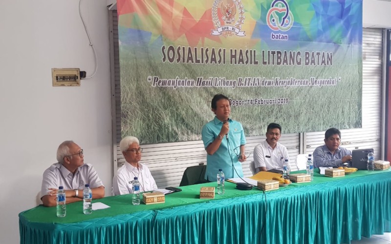 Joko Janji Akan Terus Mendampingi Produk Unggulan LPMK BATAN