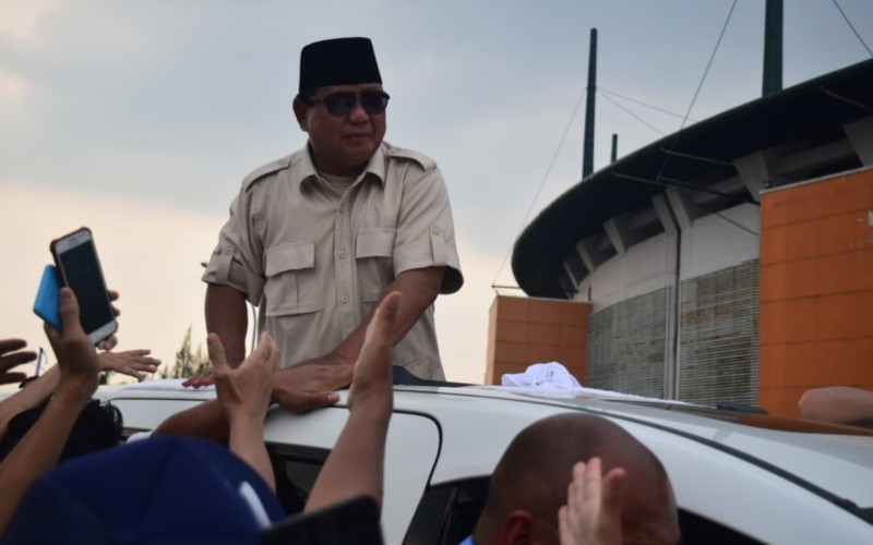Kampaye di Bogor, Ini Pesan Prabowo Untuk Warga Bogor
