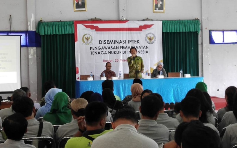 Joko Purwanto Buka Jalinan Kerjasama Antara DPR-RI Dengan Bapeten