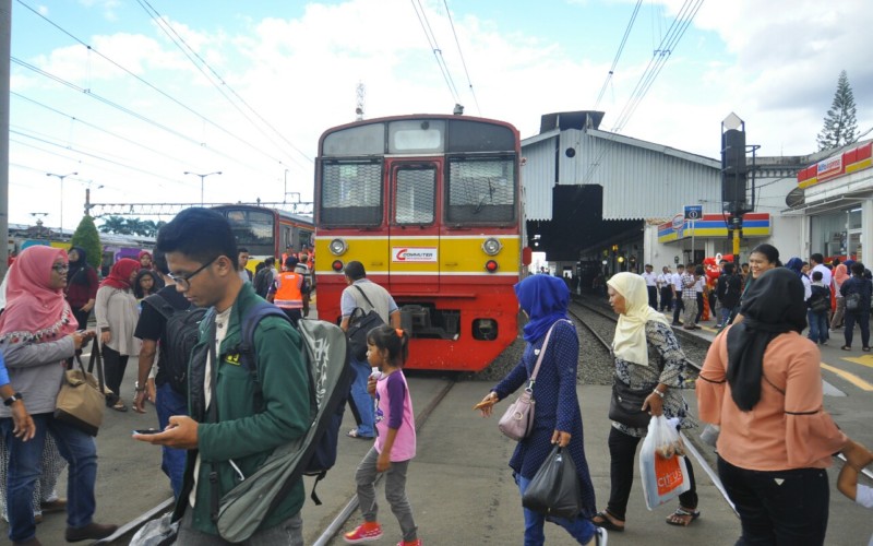 Gunakan Satu Jalur Bergantian, KRL dari Stasiun Bogor Rekayasa Pola Operasi