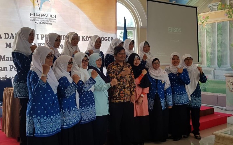 Joko Purwanto Janji Perjuangkan Hak-Hak Guru HIMPAUDI Kota Bogor