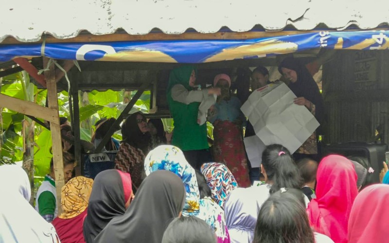 Rizal Utami dan Rivani Anwar Gencarkan Sosialisasi Pencoblosan