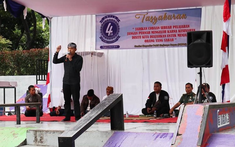 Camat Bogor Tengah Minta GMPLS Jaga Kekompakan dan Jauhi Narkoba