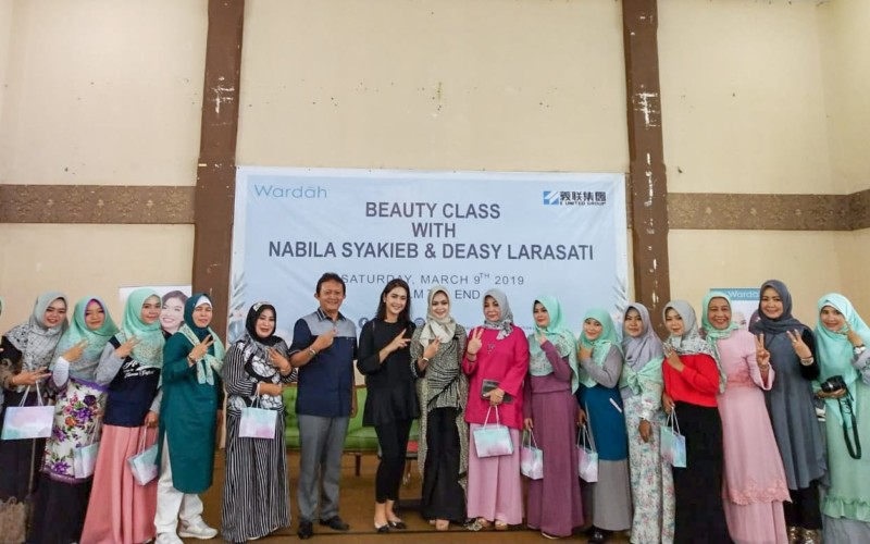 Joko Purwanto Rangkul Kaum Milenial dan Hijaber di Beauty Class