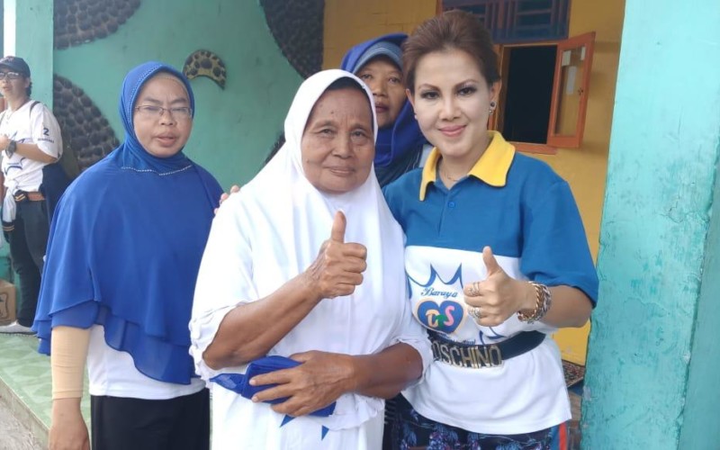 Sapa Warga Margajaya, DPS Ajak Warga Jangan Golput