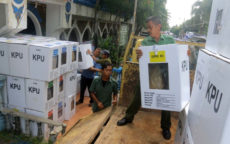 Kotak Suara Mulai Dipindah ke PPK