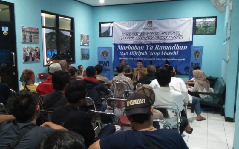 Sukseskan Pemilu Damai di Kota Bogor, KPU Kota Bogor Gelar Media Gathering Dengan Awak Media