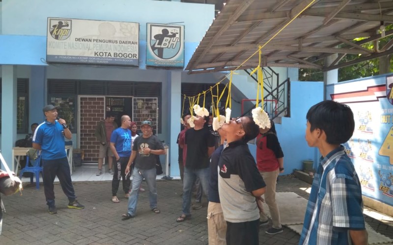 Semarak HUT KNPI ke 46, DPD KNPI Kota Bogor Gelar Aneka Perlombaan