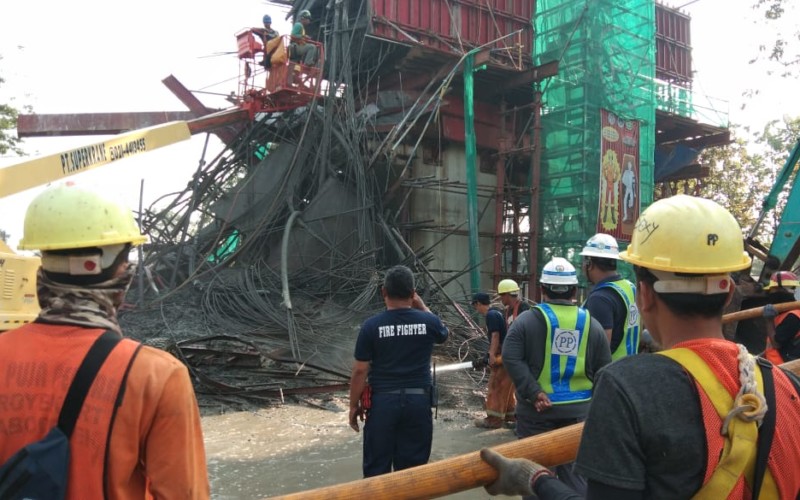 Tragedi Proyek Tol BORR Seksi 3A, 1 Selamat 2 Luka Ringan