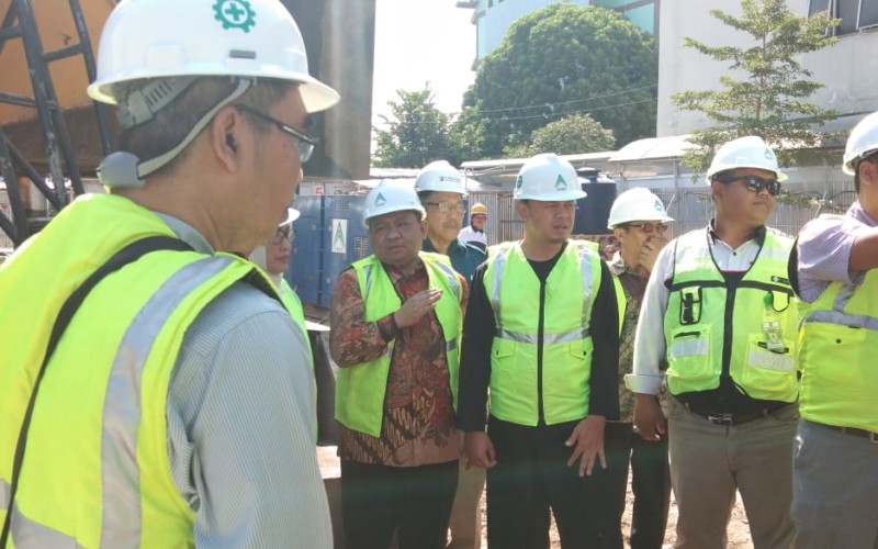 Proyek Gedung Perawatan Blok 3 RSUD Kota Bogor Hari Ini Mulai Dikerjakan