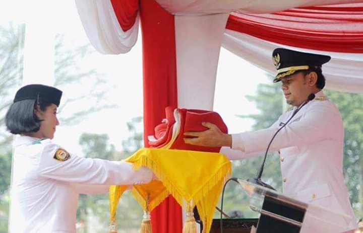 Paskibra Asal SMA YPHB Jalankan Tugas Penting di Hut RI ke 74 Kota Bogor