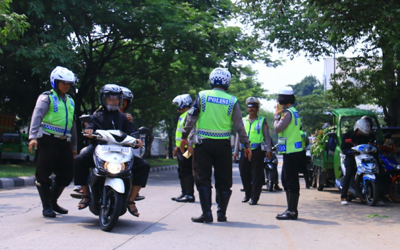 Polisi Adakan Razia Pelanggar Lalu Lintas Selama Dua Minggu