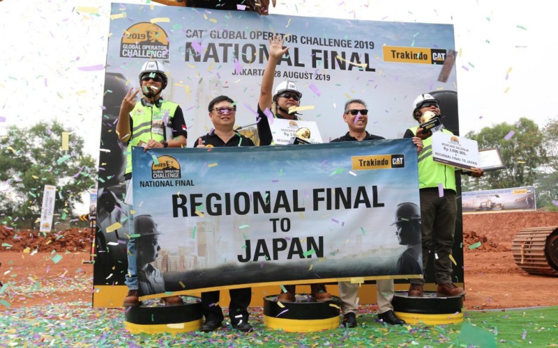 Tiga Juara Cat Global Operator Challenge Akan Wakili Indonesia di Lomba Tingkat Regional di Jepang
