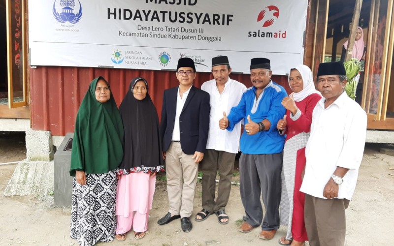 KORPRI Kota Bogor Bantu Bangun Masjid Di Donggala