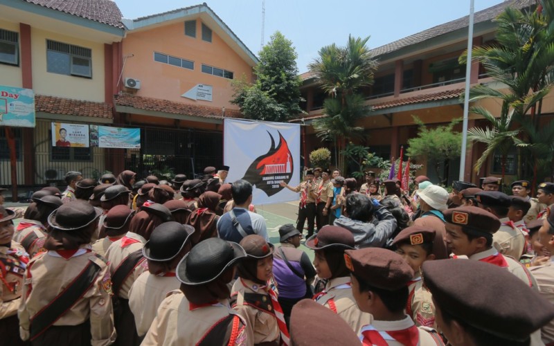 Kwarcab Kota Bogor Luncurkan logo, Maskot Dan Lagu Mars Jambore Cabang VI