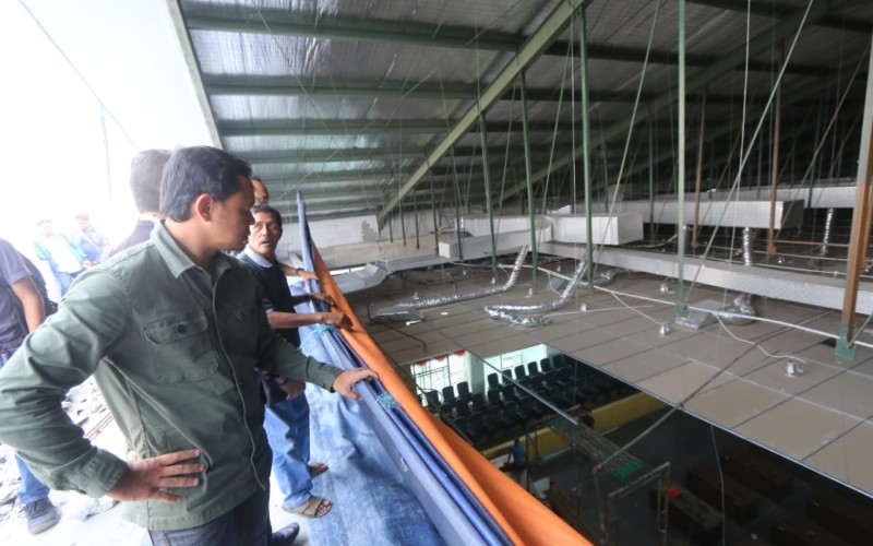 Dinding Atap Gedung DPRD Kota Bogor Ambruk, Bima: Kualitas Fisik Bangunannya Buruk
