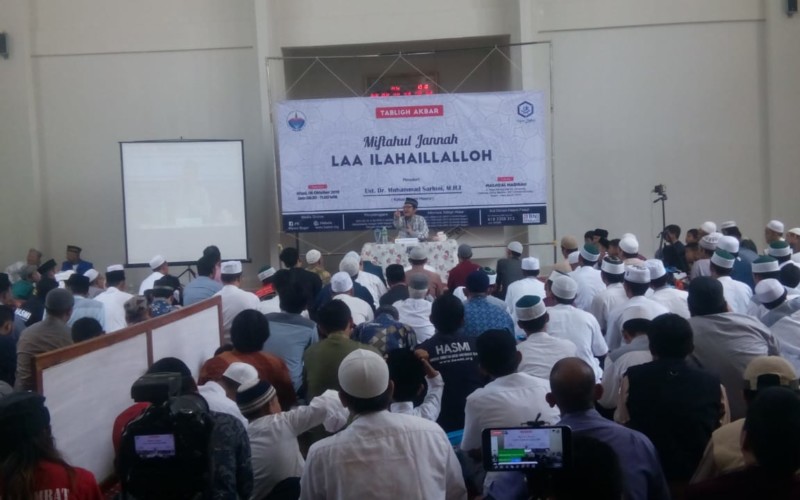 Ribuan Warga Bogor Hingga Anak Punk Ikuti Pengajian dan Tablig Akbar