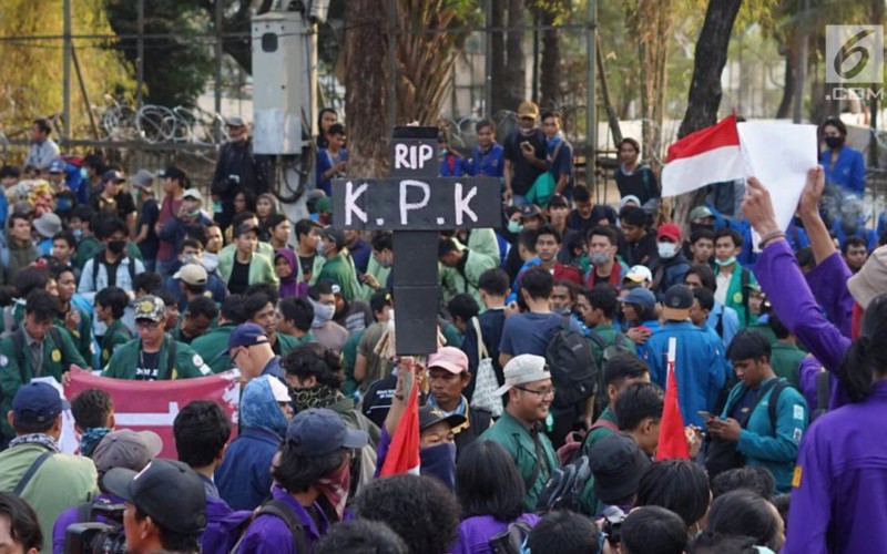 Gabungan BEM se-Bogor Berunjuk Rasa ke Jakarta