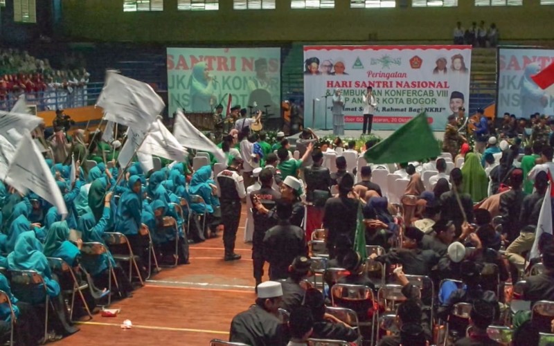 Ratusan Santri Milenial Peringati Hari Santri Nasional