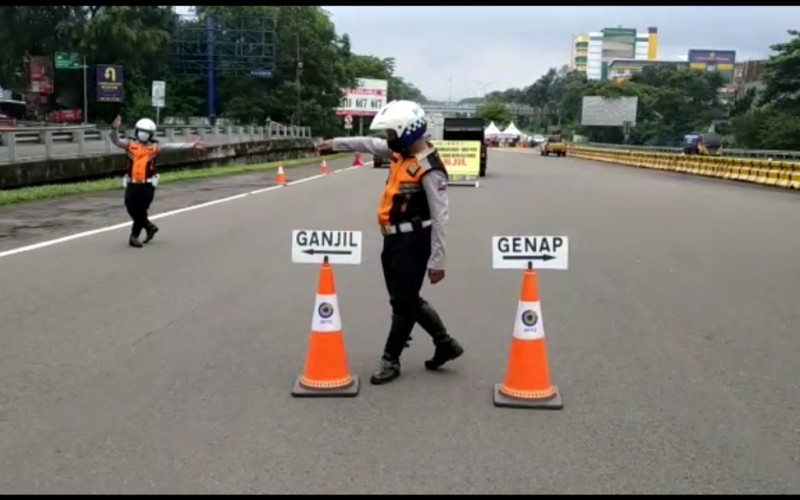 Ganjil Genap, Sebanyak 8.138 Kendaraan Diputar Balik pada Hari Sabtu Kemarin