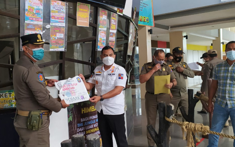 Satpol PP Kota Bogor Lepas Segel The Jungle, Usai Jalani Sanksi