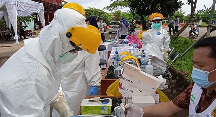 Dishub Jabar Gelar Test Antigen Drive Thru di Terminal Leuwiliang, 1 Orang Reaktif