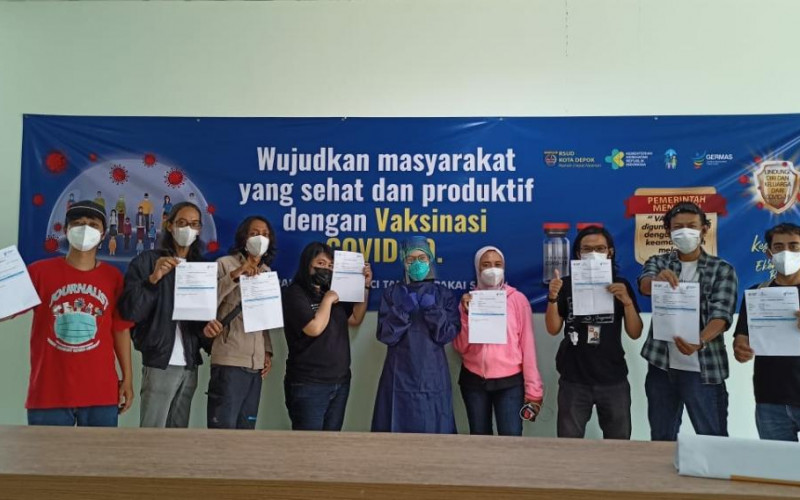 Diskominfo Depok Ajak Wartawan Lakukan Preventif Dalam Upaya Pencegahan Covid-19