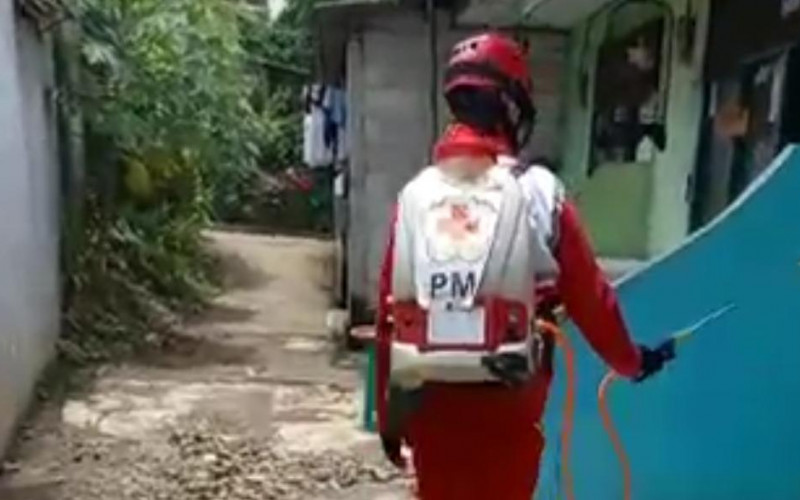 Selama Pandemi, PMI Kota Depok Telah Lakukan Penyemprotan Disinfektan di 971 Titik