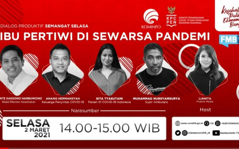Satu Tahun Covid-19, Wamenkes: Bukan Game Changer, Bila Vaksinasi Tanpa Pelaksanaan Protokol