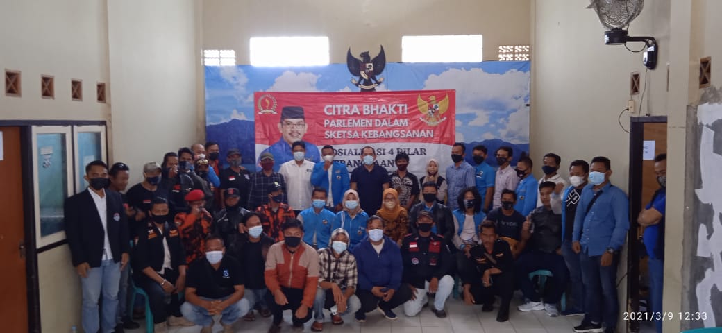 Sosialisasi Empat Pilar Kebangsaan di Wilayah Kecamatan Dramaga