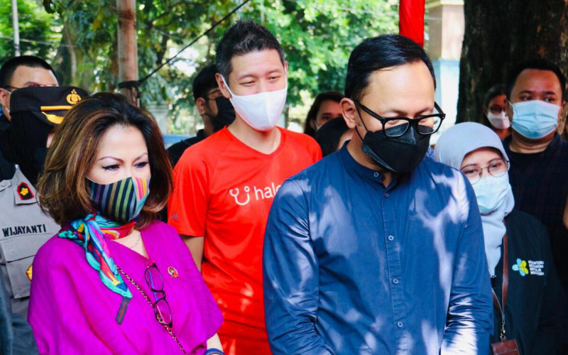 Devie Prihartini Apresiasi Pemkot Bogor yang Telah Lakukan Vaksin Lansia Sistem Drive Thru
