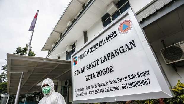 Jumlah Pasien Covid-19 di RS Lapangan Kota Bogor Terus Menurun