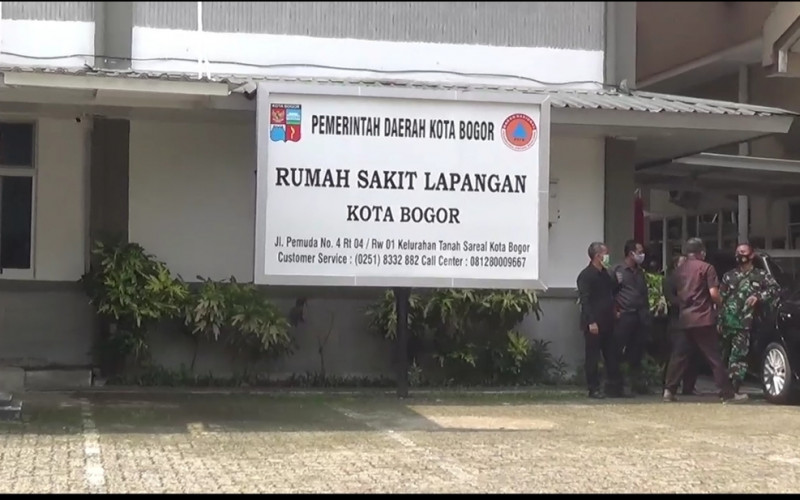Pasien Covid-19 Tren Menurun, Pemkot Bogor Non Aktifkan RS Lapangan