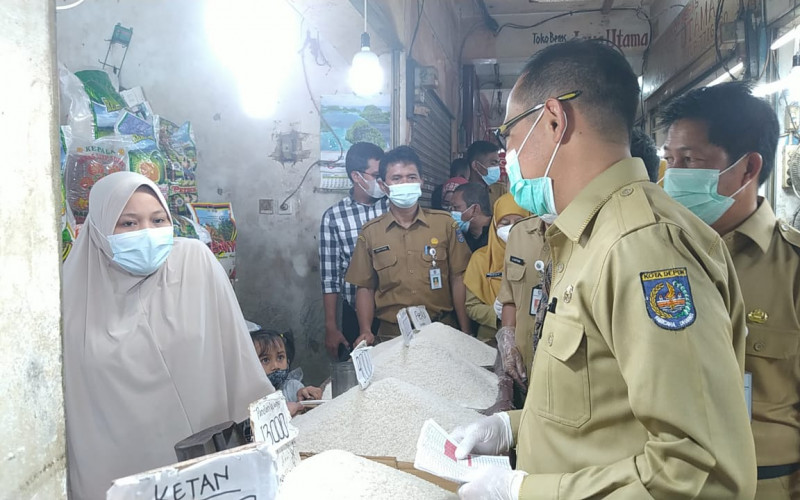 Satu Hari Jelang Puasa, Wakil Walikota Depok : Ada Harga yang Stabil dan Naik