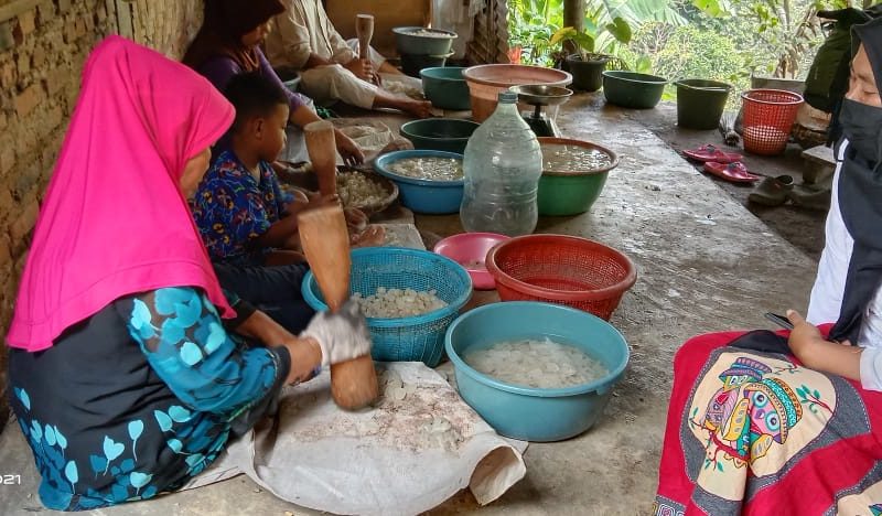 Pandemi Corona, Produsen Kolang Kaling di Pabangbon Meningkat 50 Persen