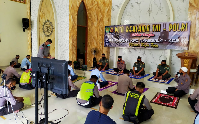 TNI-Polri di Kota Bogor Panjatkan Doa Untuk Keselamatan KRI Nanggala 402