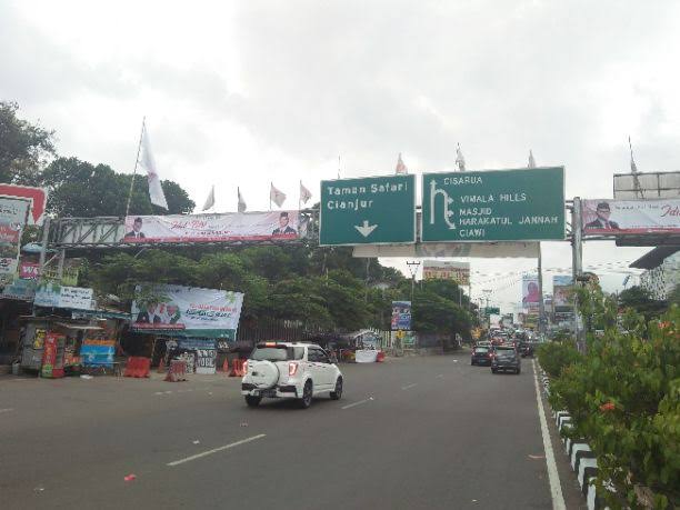 Minggu Pertama Bulan Ramadan, Jalur Puncak Bogor Lengang