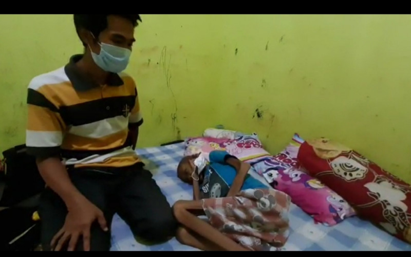 Siswa SD Leuwinutug 1 Citereup Mengidap Kanker Hati