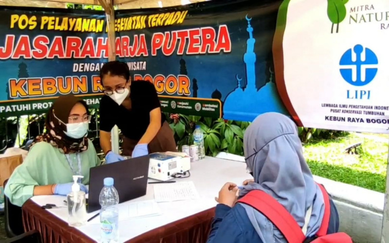 Cegah Covid-19, Pengunjung KRB di Tes Genose Untuk Masuk Tempat Wisata