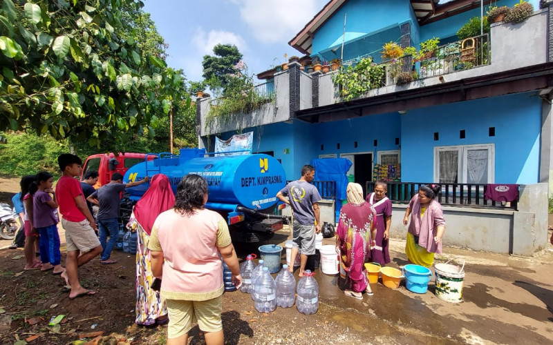 Tirta Pakuan Full Team Percepatan Normalisasi, Armada Tangki Terus Ditambah