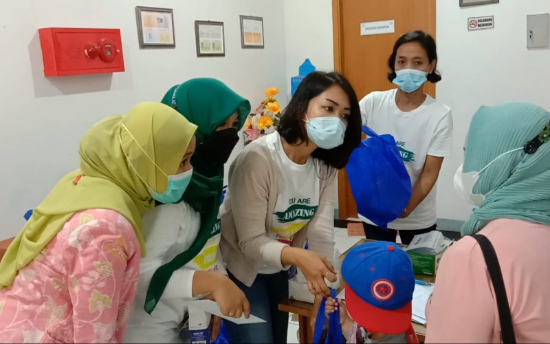 KPA Kota Bogor Berikan Santunan ke Anak Pengidap dan Terdampak HIV AIDS