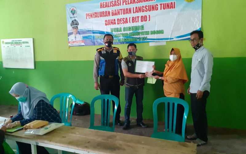 Kades Cigudeg Positif Covid-19